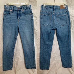 Madewell petite mid-rise perfect vintage jean 25P